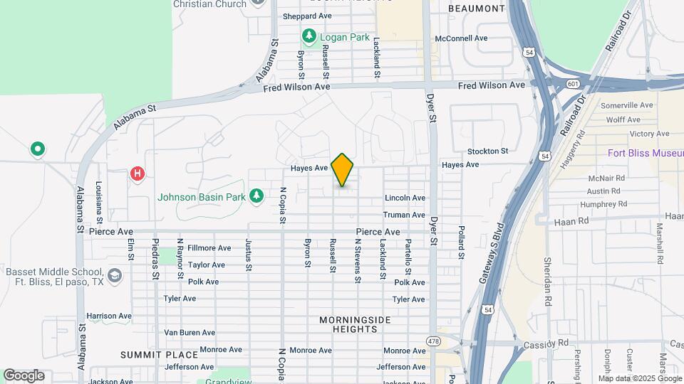 3609 Lincoln Ave Map and Location Details