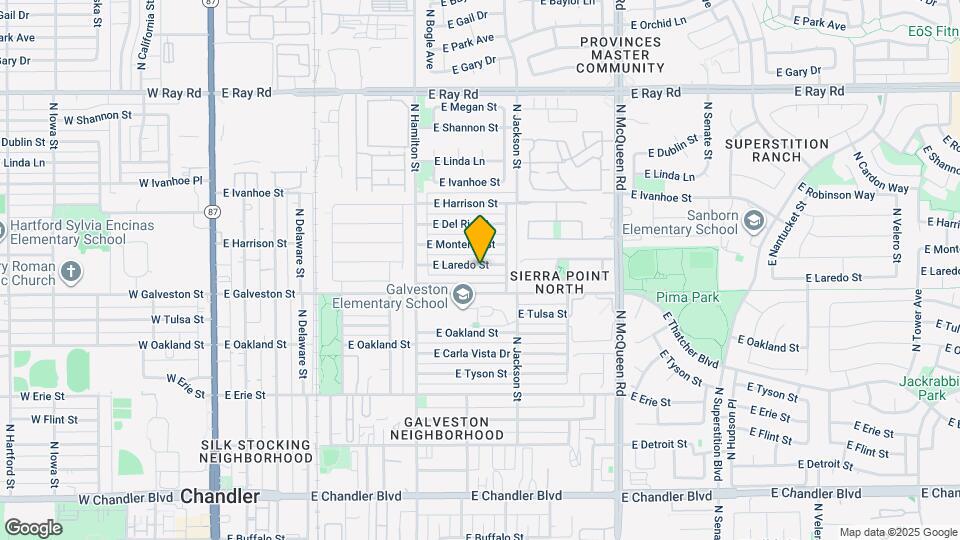 729 E Laredo St Map and Location Details