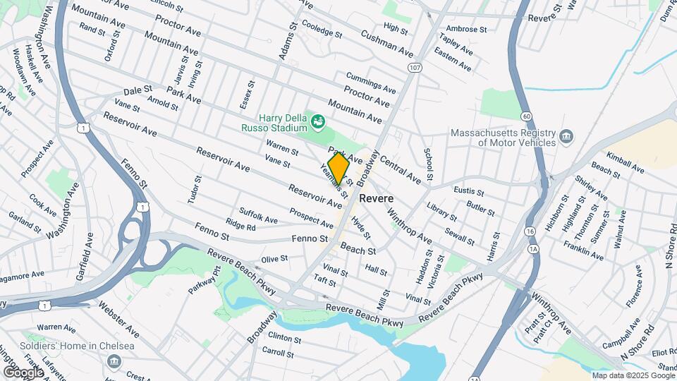 28 Yeamans St, Unit #2 Map and Location Details