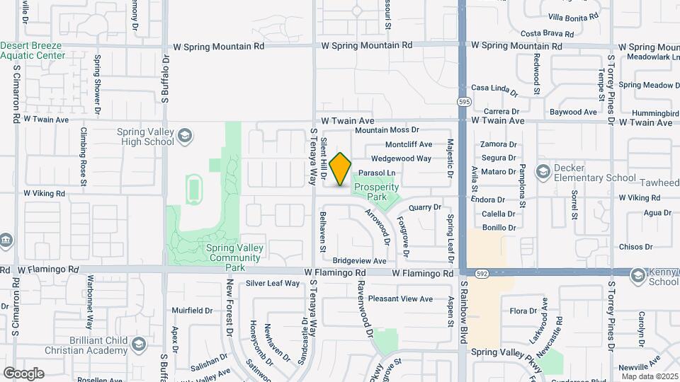 7245 Great Oak Ave Map and Location Details