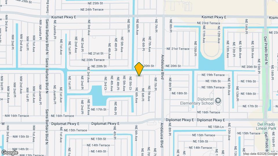 1909 NE 6th Ave Map and Location Details