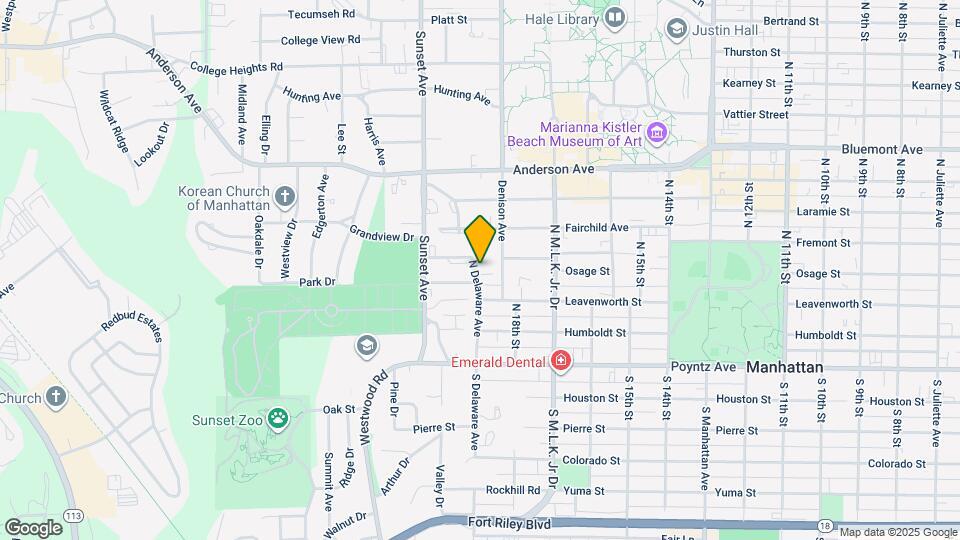 324 N Delaware Ave Map and Location Details