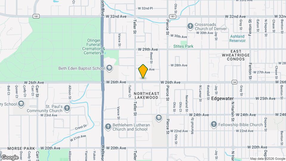 2605 Reed Ct Map and Location Details