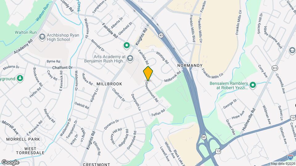 4227 Greenmount Rd Map and Location Details