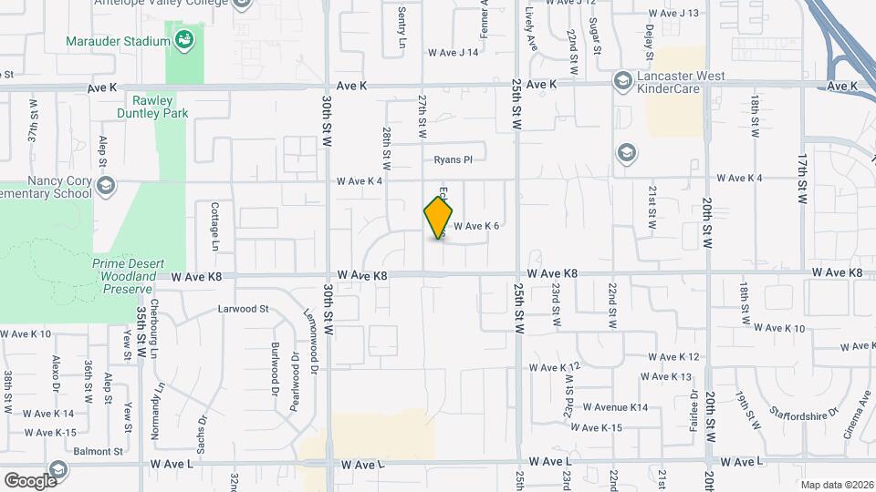 43235 Echard Ave Map and Location Details