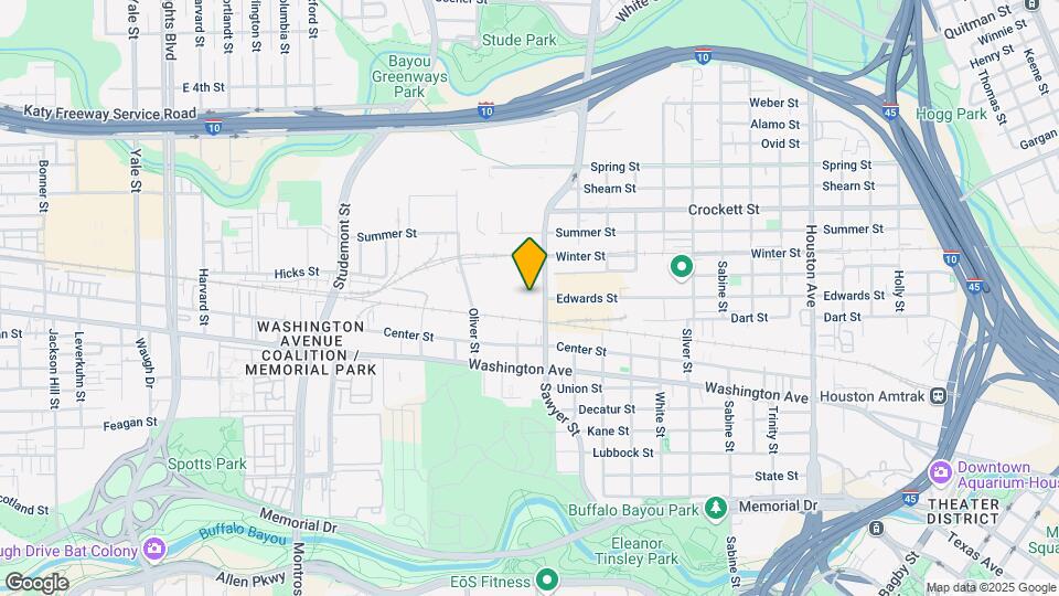 1215 Sawyer St Mapa y Detalles de la Ubicación