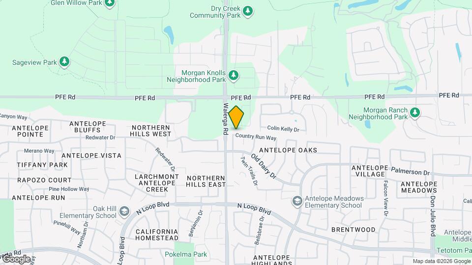 4345 Country Run Way Map and Location Details