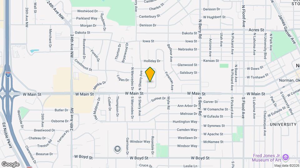 135 N Westchester Ave Map and Location Details