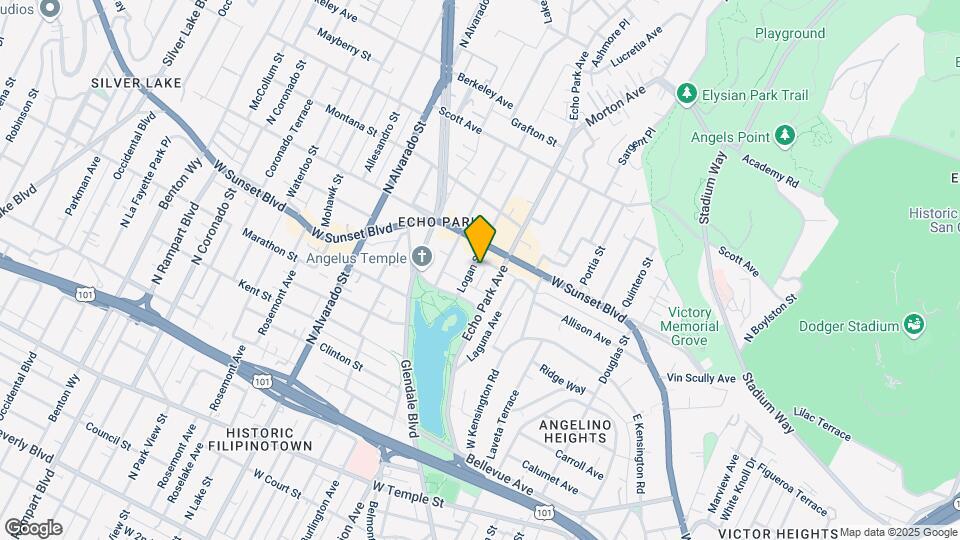 1136 Logan St Mapa y Detalles de la Ubicación