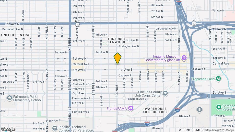 2760 Central Ave, Unit 05105 Map and Location Details