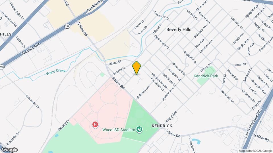 1105 Spring Branch St Map and Location Details