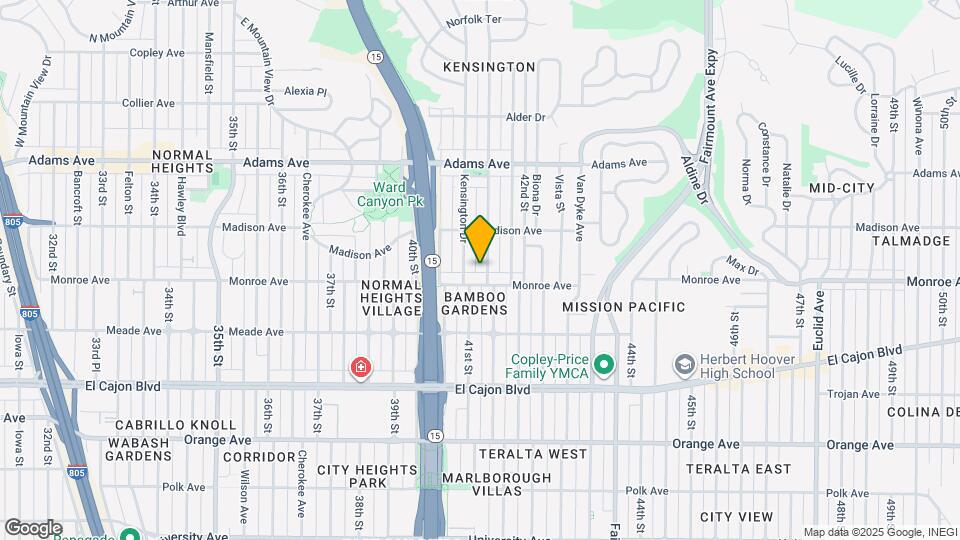 4520 Marlborough Dr Map and Location Details