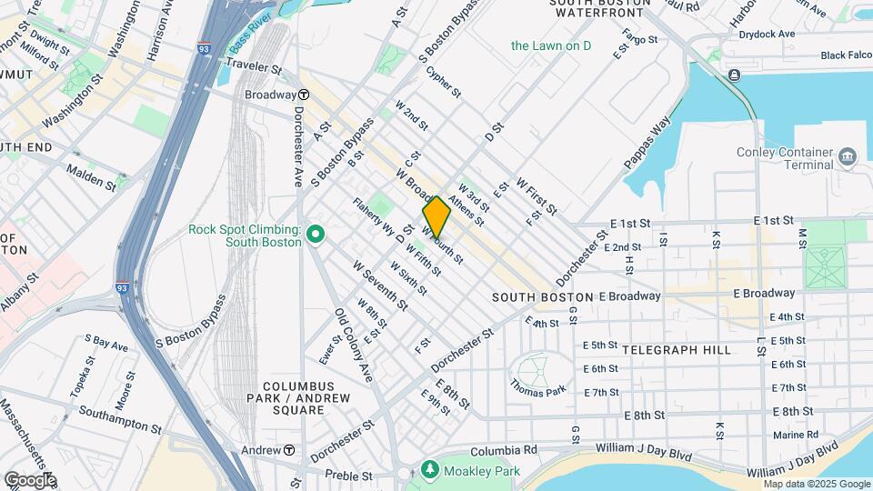 349 W 4th St Map and Location Details