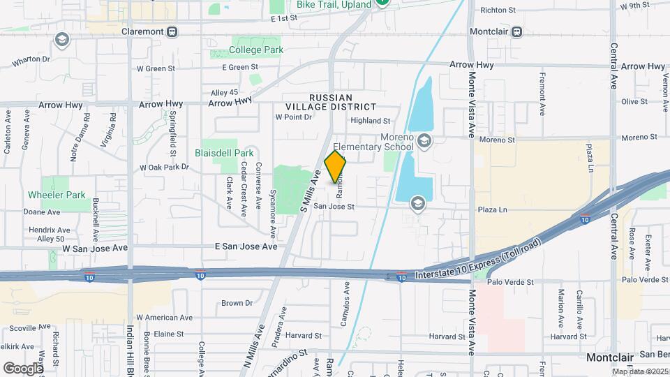 9266 Ramona Ave Map and Location Details