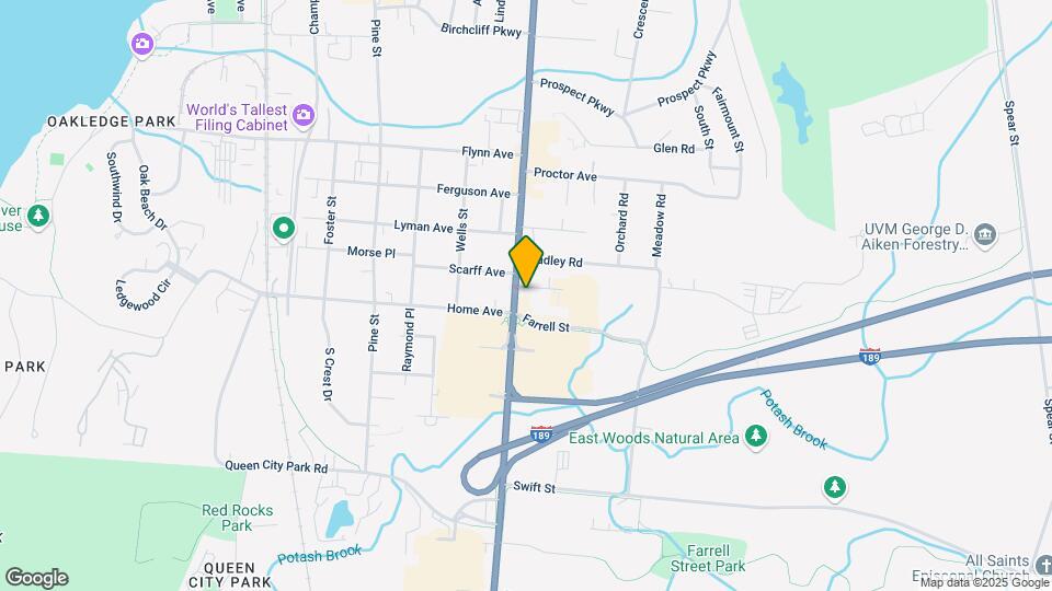 510 Shelburne Rd Map and Location Details