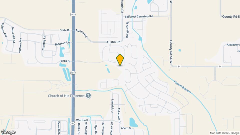 10703 Northern Dancer Ct Map and Location Details