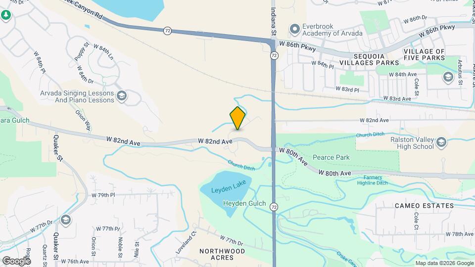 15072 W 82nd Pl Mapa y Detalles de la Ubicación