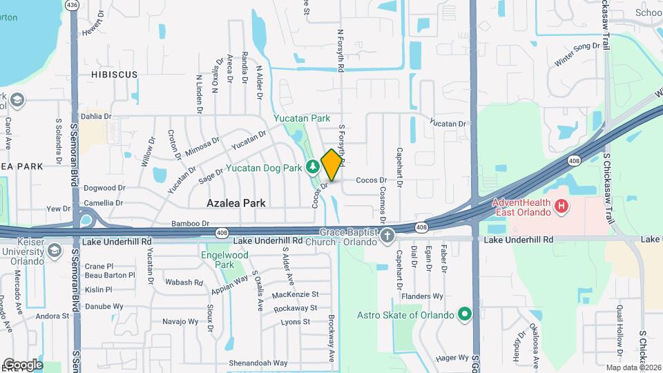 6518 Cocos Dr Map and Location Details