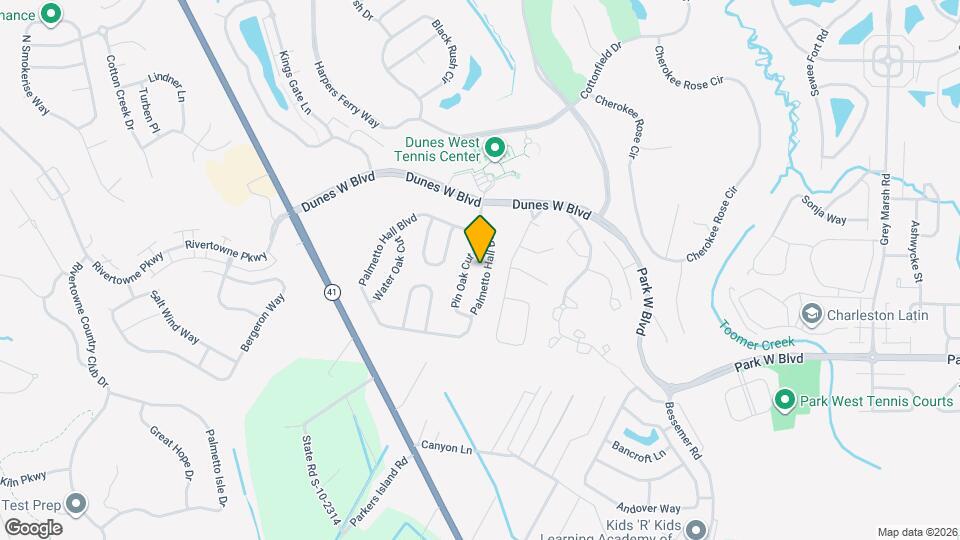 2749 Palmetto Hall Blvd Mapa y Detalles de la Ubicación