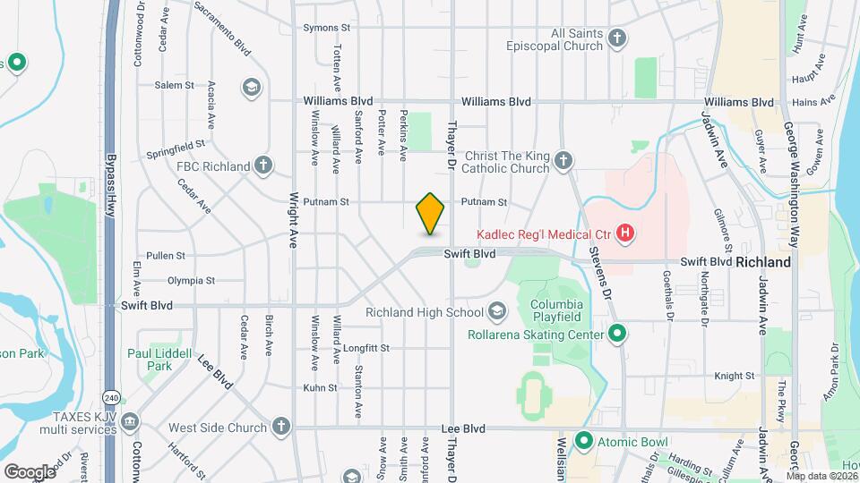 1410 Swift Blvd Map and Location Details