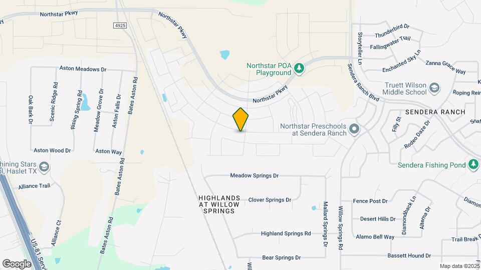 2105 Bellatrix Dr Map and Location Details
