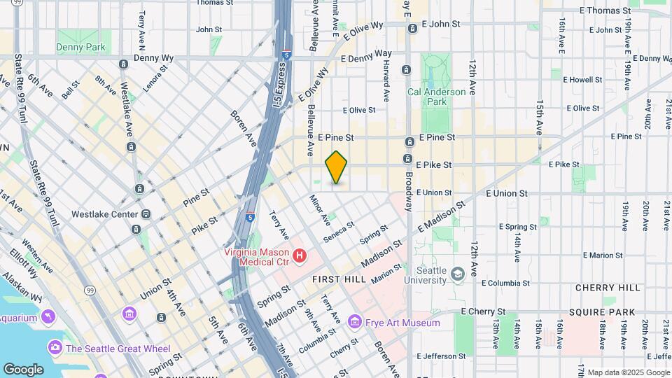500 East Union Apartments Map and Location Details