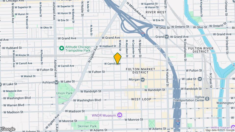 312 N May St Map and Location Details