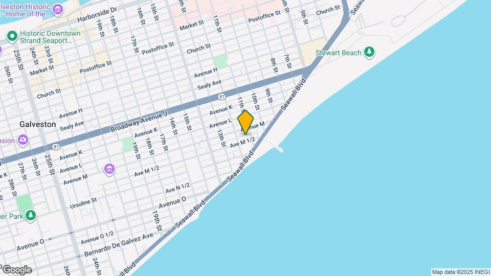 1112 Ave M 1/2 Map and Location Details
