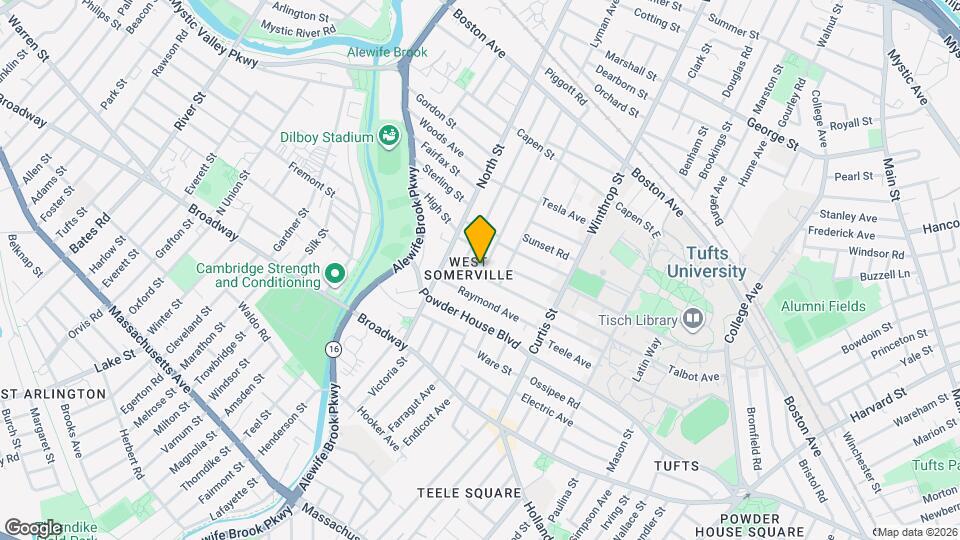 75 Conwell Ave, Unit 76 Conwell Ave Map and Location Details