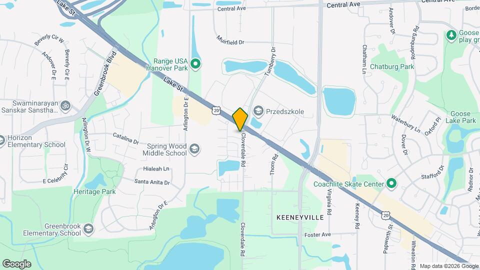 5600 Cloverdale Rd Map and Location Details