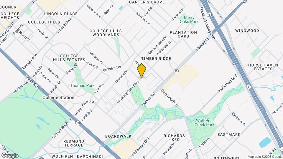 904 University Oaks Blvd Mapa y Detalles de la Ubicación