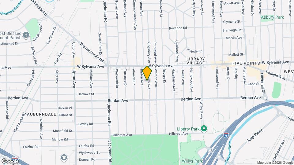 3901 Leybourn Ave Map and Location Details