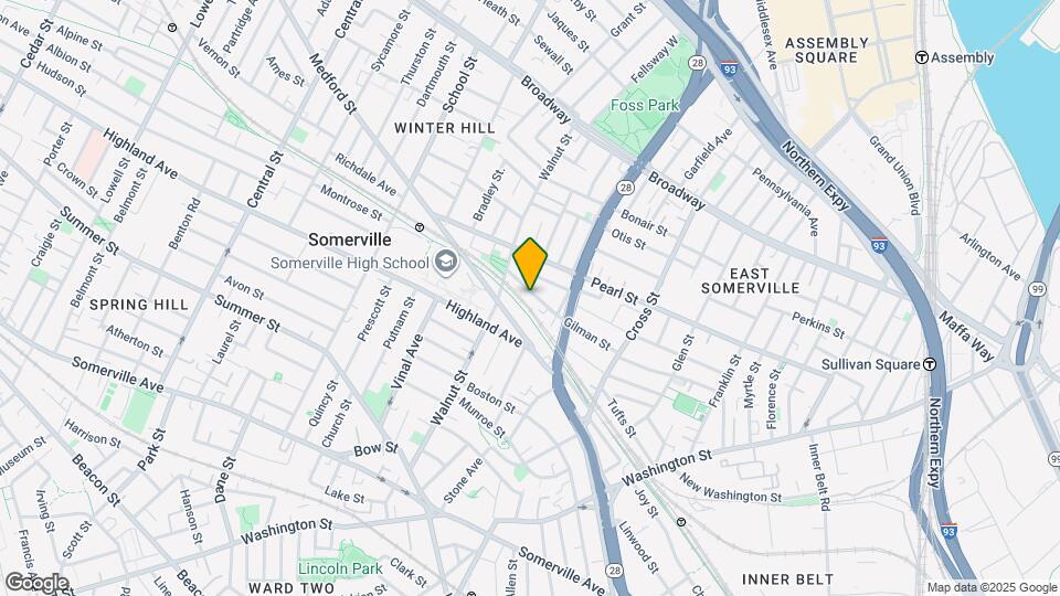 86 Gilman St, Unit #3 Mapa y Detalles de la Ubicación