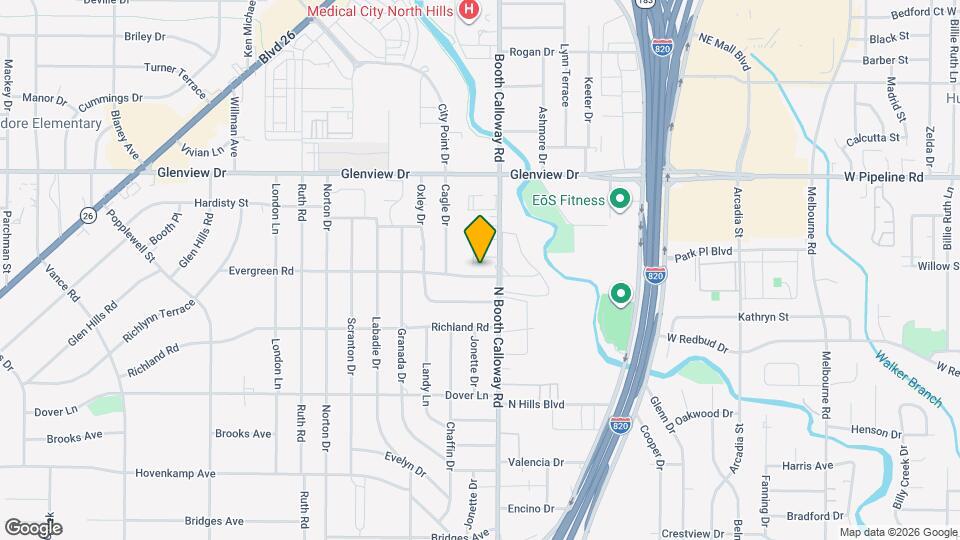 7629 Evergreen Rd Map and Location Details