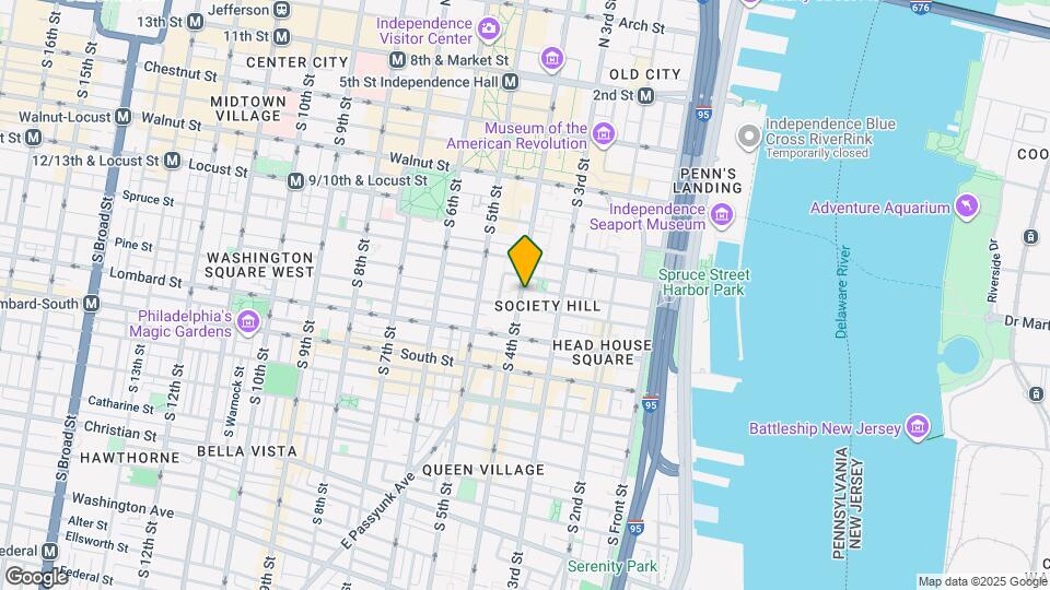 335 S 4th St Map and Location Details