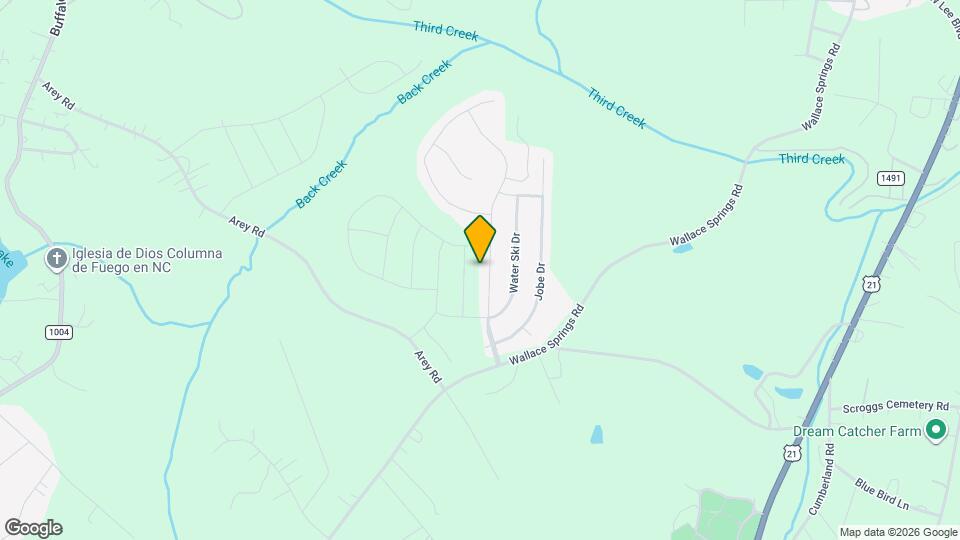 153 Hidden Lakes Rd Map and Location Details