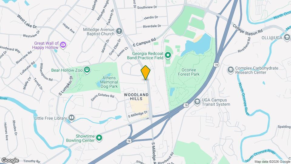 503 Woodland Hills Dr Mapa y Detalles de la Ubicación