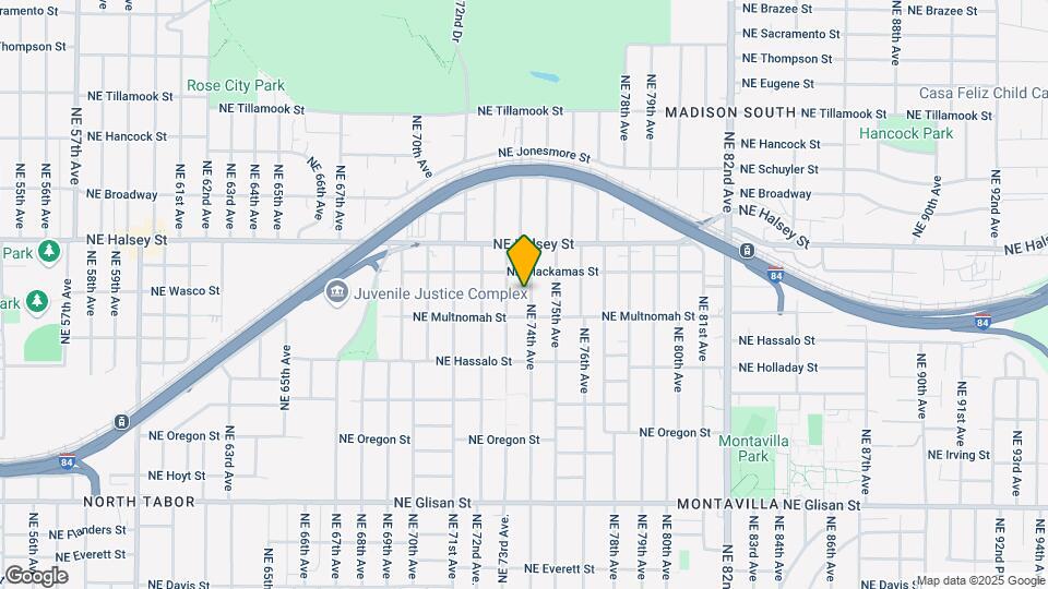 1241 NE 74th Ave Map and Location Details