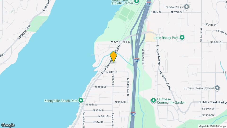 4100 Lake Washington Blvd N Mapa y Detalles de la Ubicación