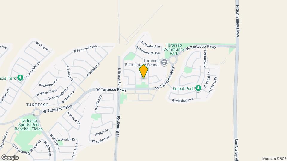 3743 N 297th Ln Map and Location Details