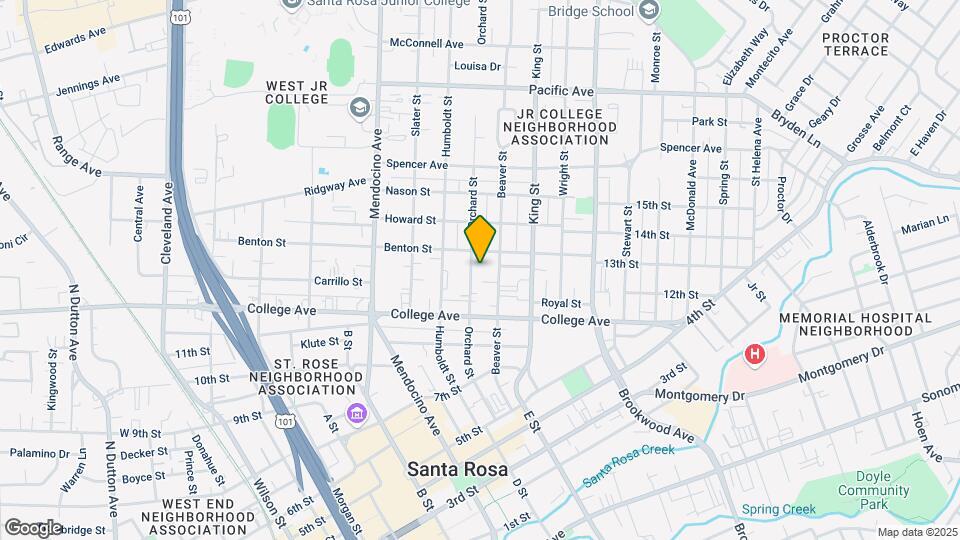 752 Orchard St Mapa y Detalles de la Ubicación