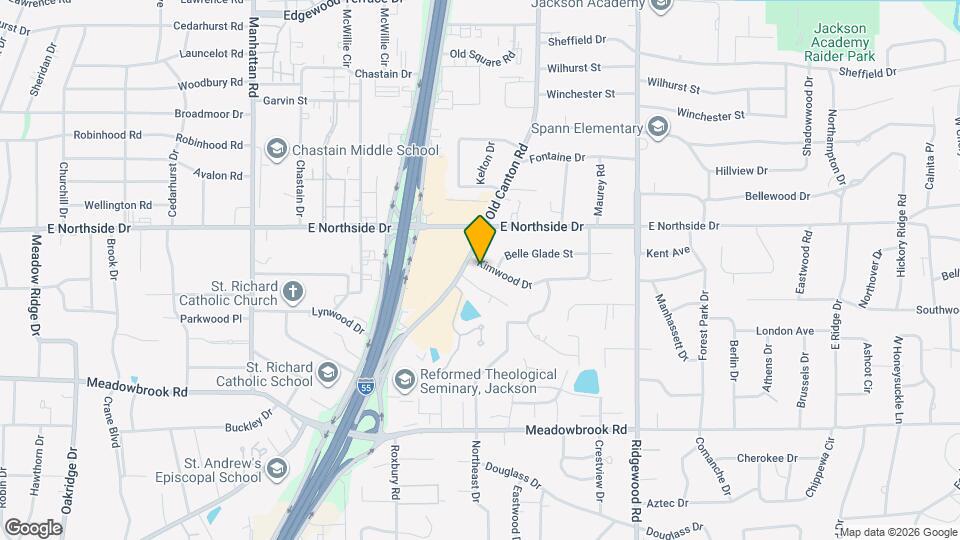 1315 Kimwood Dr, Unit 304 Poplar St - Unit A Map and Location Details