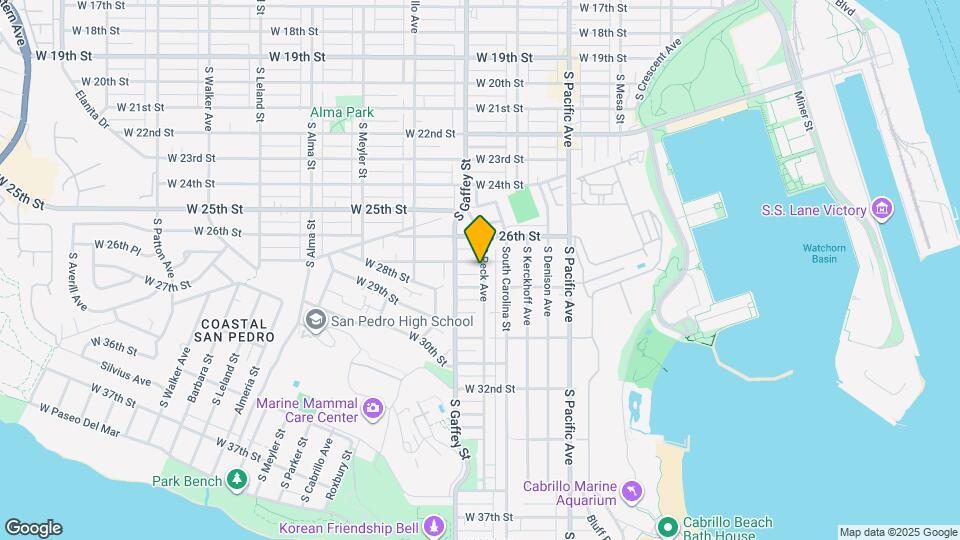 2701 S Peck Ave Map and Location Details