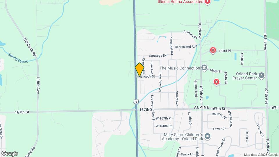 11138 Alpine Ln Map and Location Details