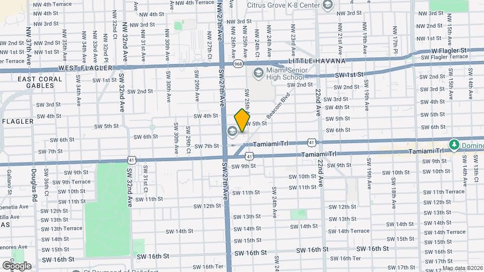 2524 SW 6th St Map and Location Details