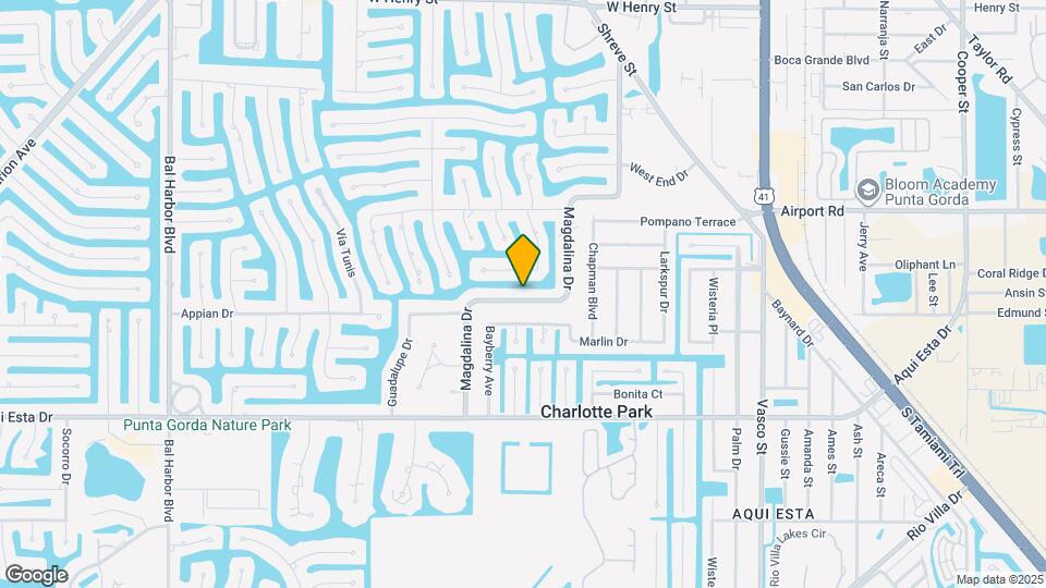 2736 Magdalina Dr Map and Location Details