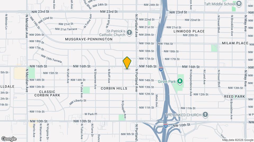 3733 NW 15th St Map and Location Details