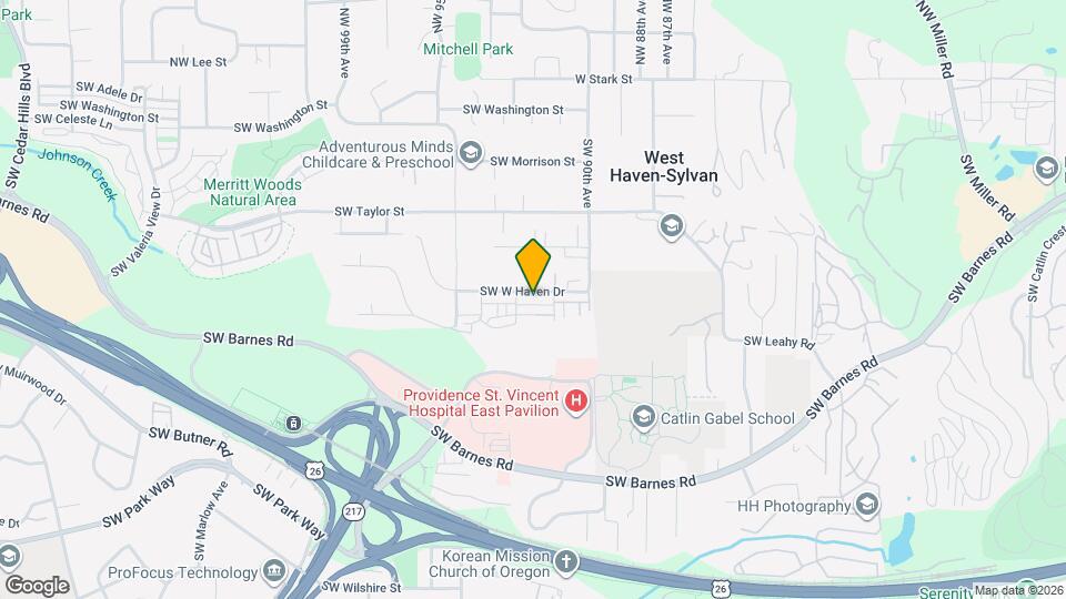 9206 SW W Haven Dr Map and Location Details