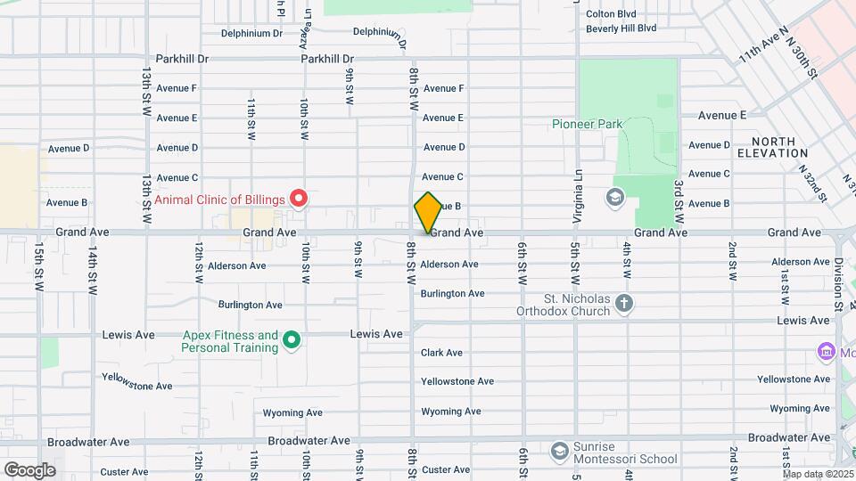 736 Grand Ave, Unit 736 Grand-Basement Mapa y Detalles de la Ubicación