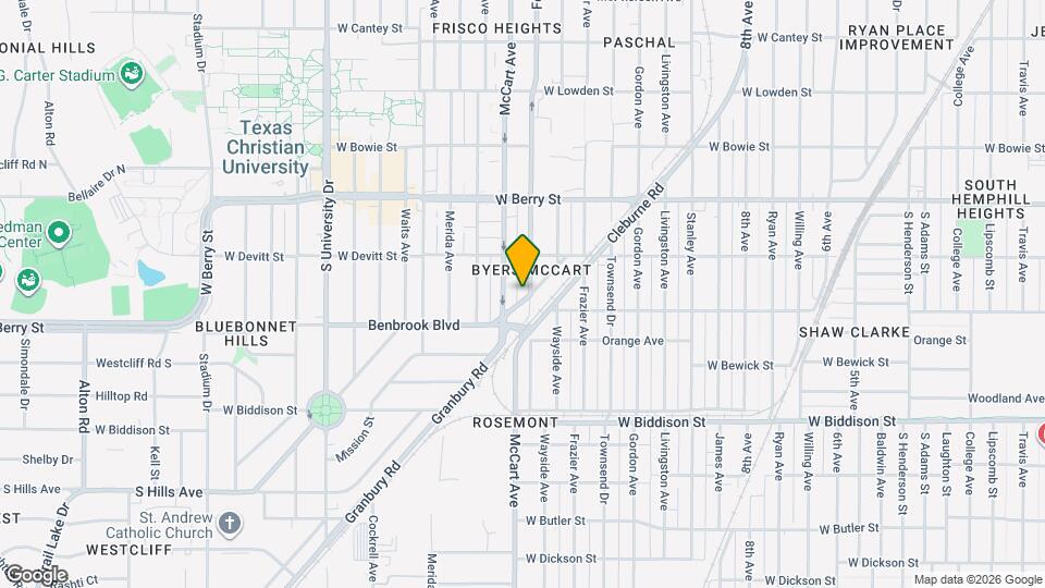 2400 Benbrook Dr Map and Location Details